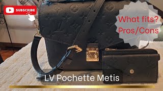 LV Pochette Metis Empreinte Monogram Review and WIMB [upl. by Susanne]