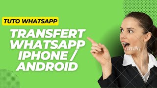 Comment transférer WhatsApp dAndroid vers iPhone  2024 [upl. by Paza675]