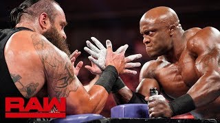 Braun Strowman vs Bobby Lashley – Arm Wrestling Match Raw June 3 2019 [upl. by Isabelle608]