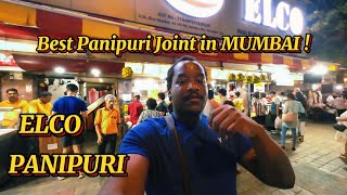 Best Pani Puri in Mumbai 🇮🇳  Tasting Elco Pani Puri  Street Food Adventure [upl. by Hashim]