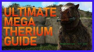 Best way to tame a Megatherium in Ark 2023 [upl. by Adnilab431]