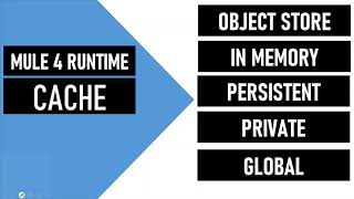 Mulesoft 4  Cache Scope  Object Store v2  Persistent  In Memory  Consumable  Use Case  Demo [upl. by Affay]