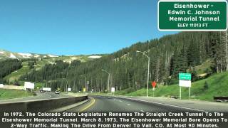 Eisenhower Tunnel I70 Colorado [upl. by Kalam417]