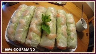 Rouleaux de printemps recette traditionnelle [upl. by Trina204]