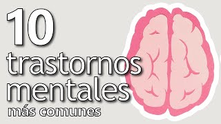 Los 10 Trastornos Mentales Más Comunes y sus Síntomas Principales [upl. by Arodaeht]