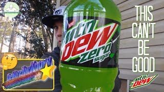 Mountain Dew® Zero Sugar Review ⛰️💧🚫🥤  Taste Test [upl. by Sollie574]