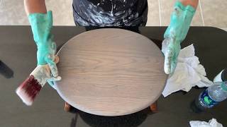 How to Whitewash Furniture [upl. by Anaiuq]