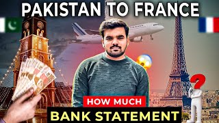 Bank Statement required for France 🇫🇷 Student visa  Must watch choose france [upl. by Elatnahs]