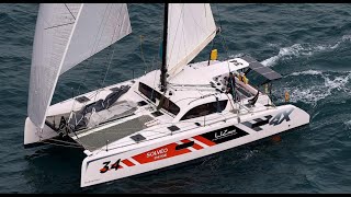 Outremer 4X catamaran 2019  The Outremer Carbon Version [upl. by Euqinehs842]