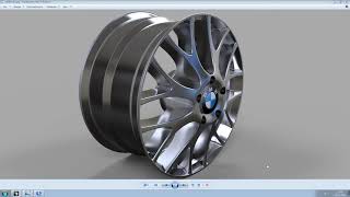 Tutorial cerchio Catia v5  Modeling Rim [upl. by Cadal335]