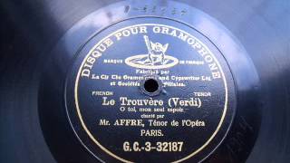 AGUSTARELLO AFFRE  Le Trouvére  1904 [upl. by Dorfman359]