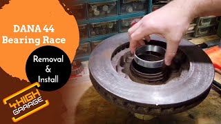 Dana 44 Bearing Race Removal amp Install [upl. by Koblick384]