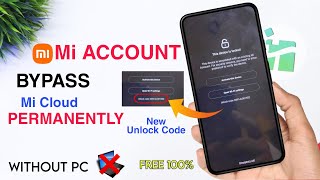 MI Account Remove Permanent  New Unlock Code Free  Solve Activate This Device Mi Account [upl. by Cornwell886]