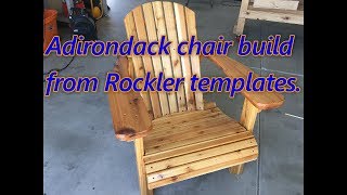 Adirondack chair build [upl. by Brynn]