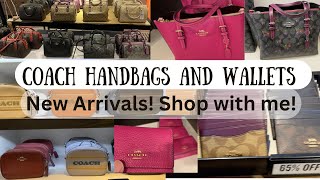 New Arrival at Coach Outlet Store  Coach Handbags and Wallets up to 65 Off [upl. by Tasha]