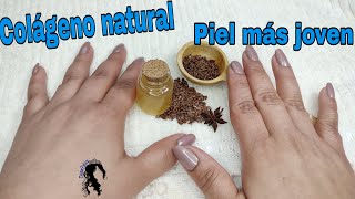 Prepara tu colágeno natural para la piel Rejuvenece manos y cara de forma natural [upl. by Filiano]