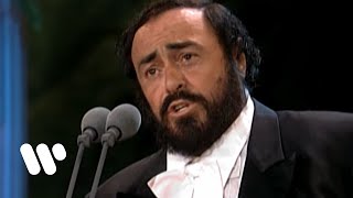 Luciano Pavarotti sings Ernesto De Curtis quotNon ti scordar di mequot The Three Tenors in Concert 1994 [upl. by Onivla]