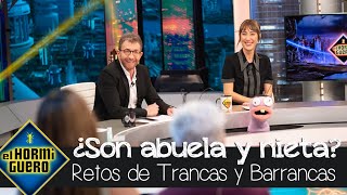 Almudena Amor contra las cuerdas en el juego familiar de Trancas y Barrancas  El Hormiguero [upl. by Eseuqcaj]