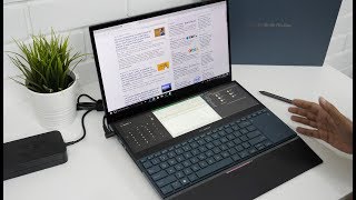 Asus Zenbook Pro Duo Laptop Overview It has 2 Screens [upl. by Bidget595]