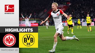 Frankfurt Takes Its Chances Against BVB  Eintracht Frankfurt  Borussia Dortmund  MD 18 Buli 2425 [upl. by Mort110]