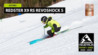 Atomic Redster X9RS Revoshock S  NeveItalia SkiTest 20242025 [upl. by Attesor]