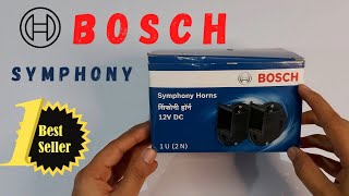 Bosch Symphony Horn Set Sound Testing  Bosch Trumpet Horn Sound  Luxury SUV Horn Sound  Best Horn [upl. by Leticia]