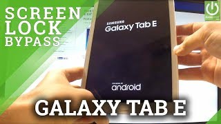 Hard Reset SAMSUNG T561 Galaxy Tab E 96quot 3G  Bypass Pattern Lock [upl. by Fini]