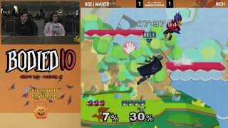 NSE  Maher Marth vs Rich Falco  Singles  Div 1 Winners Quarterfinal  Bodied 10 [upl. by Aric]