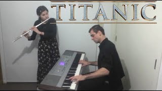 My Heart Will Go On  Celine Dion  James Horner  Titanic  Piano Flute Cover Beautiful Love Song [upl. by Anilag207]