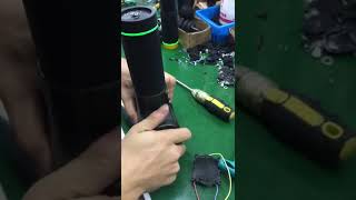 Massage gun repair first step [upl. by Aiciruam]