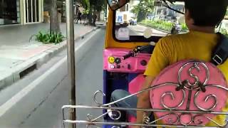 Fastest Tuk Tuk Ride in BangkokThailand [upl. by Lotty]