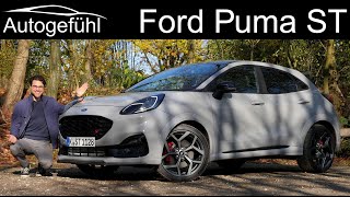 allnew Ford Puma ST FULL REVIEW 2021  Autogefühl [upl. by Bailie]