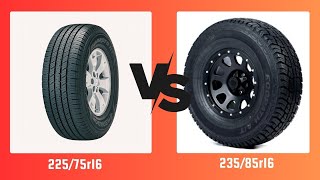 Tire Size 22575r16 vs 23585r16 [upl. by Arocat]