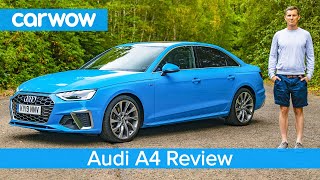 Audi A4 2020 indepth review  carwow Reviews [upl. by Ydissak]