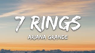 Ariana Grande  7 rings Lyrics [upl. by Nauwtna]