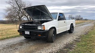 1991 Mazda B2200 Project SBC 350 Swapped [upl. by Winthorpe]