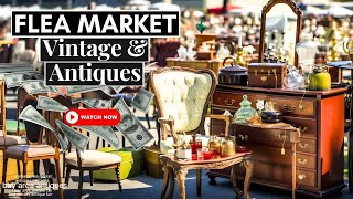 Vintage amp Antique Flea Market  Alameda  July 2021  YouTube [upl. by Biondo]