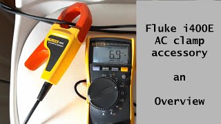 English Sub Fluke i400e AC Clamp Accessory Measuring Large Current with a Digital Multimeter [upl. by Necila]