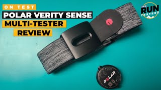 Polar Verity Sense review Heart rate monitor armband tested by three runners [upl. by Enywad868]