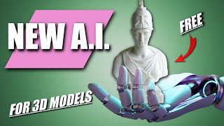 Free AI  ADVANCED 3D Models From Images  Ready For Printing [upl. by Llerod]