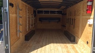 Sure Trac 85x20 Ultimate Landscaping Enclosed Cargo Trailer Brickman Landscape Pro STRLP [upl. by Nyasuh927]