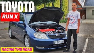 TOYOTA RUNX RSI  INSANE LIFTS   14 mile test must watch Racing The Road Episode 10 [upl. by Eiramanit]