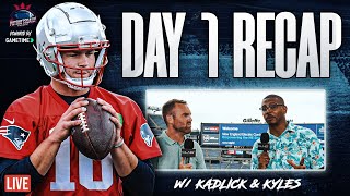 LIVE From Patriots Training Camp Day 1  Patriots Daily [upl. by Sarena895]