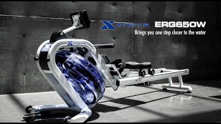 Stay Motivated with the ERG650W Water Rowing Machine by XTERRA Fitness [upl. by Oicirbaf]