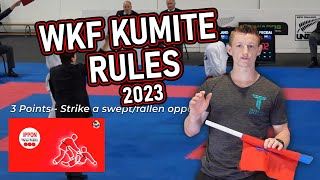 WKF Kumite Rules 2023 [upl. by Atterehs]