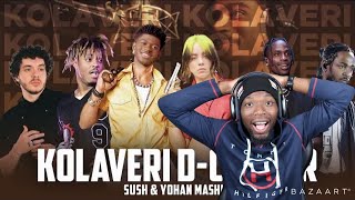 Kolaveri Di x Industry Baby🔥Sush amp Yohan Mashup REACTION [upl. by Akiner]