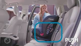 MaxiCosi  Titan Car seat  How to Install with IsoFix [upl. by Synn]