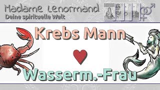 Krebs Mann amp Wassermann Frau Liebe und Partnerschaft [upl. by Bald]