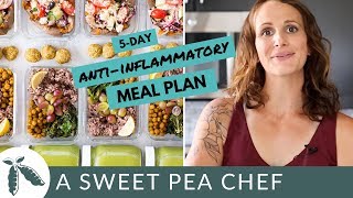 5Day AntiInflammatory Diet Meal Plan [upl. by Ennovahs494]