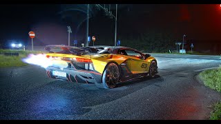 Gintani F1 Lamborghini Aventador SVJ INSANE SOUND NO MUSIC JUST ENGINE SOUNDS [upl. by Robson932]